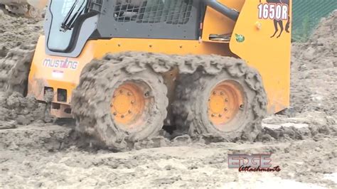 skid steer sinking in ground|skid steer traction pattern.